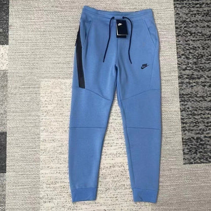 NIKE TECH FLEECE PANTS x BLUE WHITE