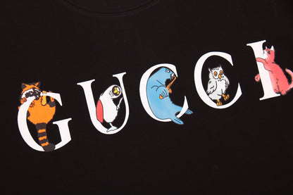 Gucci Mushroom Cluster T-Shirt (Black)