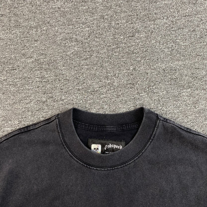 GODSPEED AMIGOS T-SHIRT WASHED BLACK