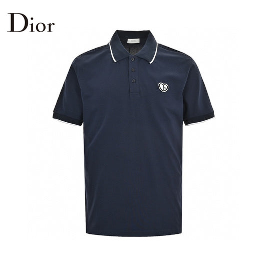 Dior Navy Polo Shirt Primereps