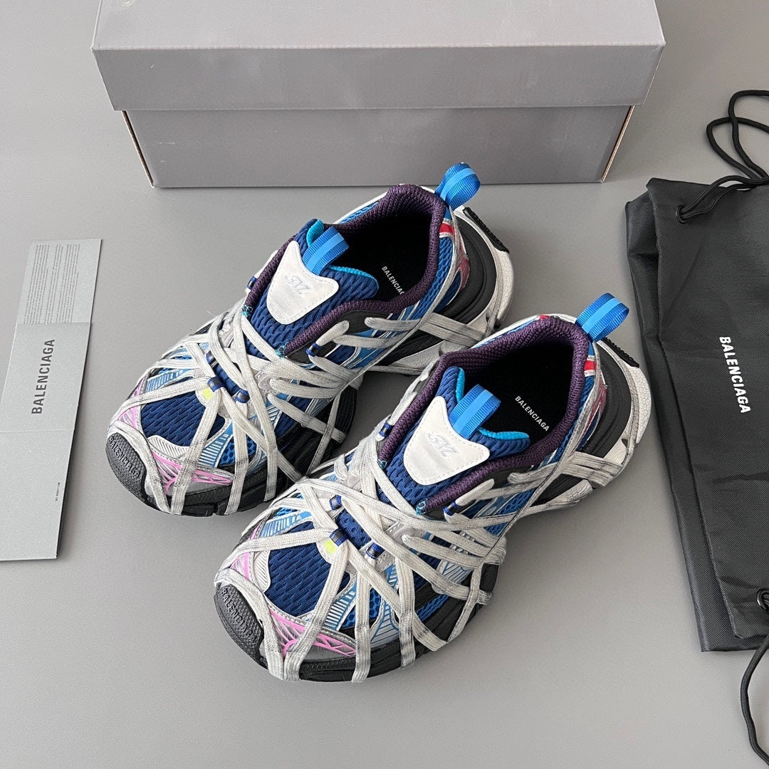 Balenciaga 3XL Sneaker in Royal Blue: Chromatic Monument