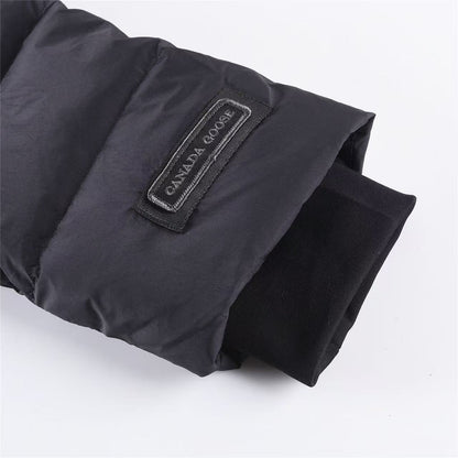 TRAPSTAR IRONGATE DETACHABLE HOODED PUFFER JACKET BLACK