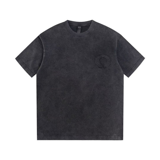 CHROME HEARTS VINTAGE WASHED T-SHIRT DARK GREY