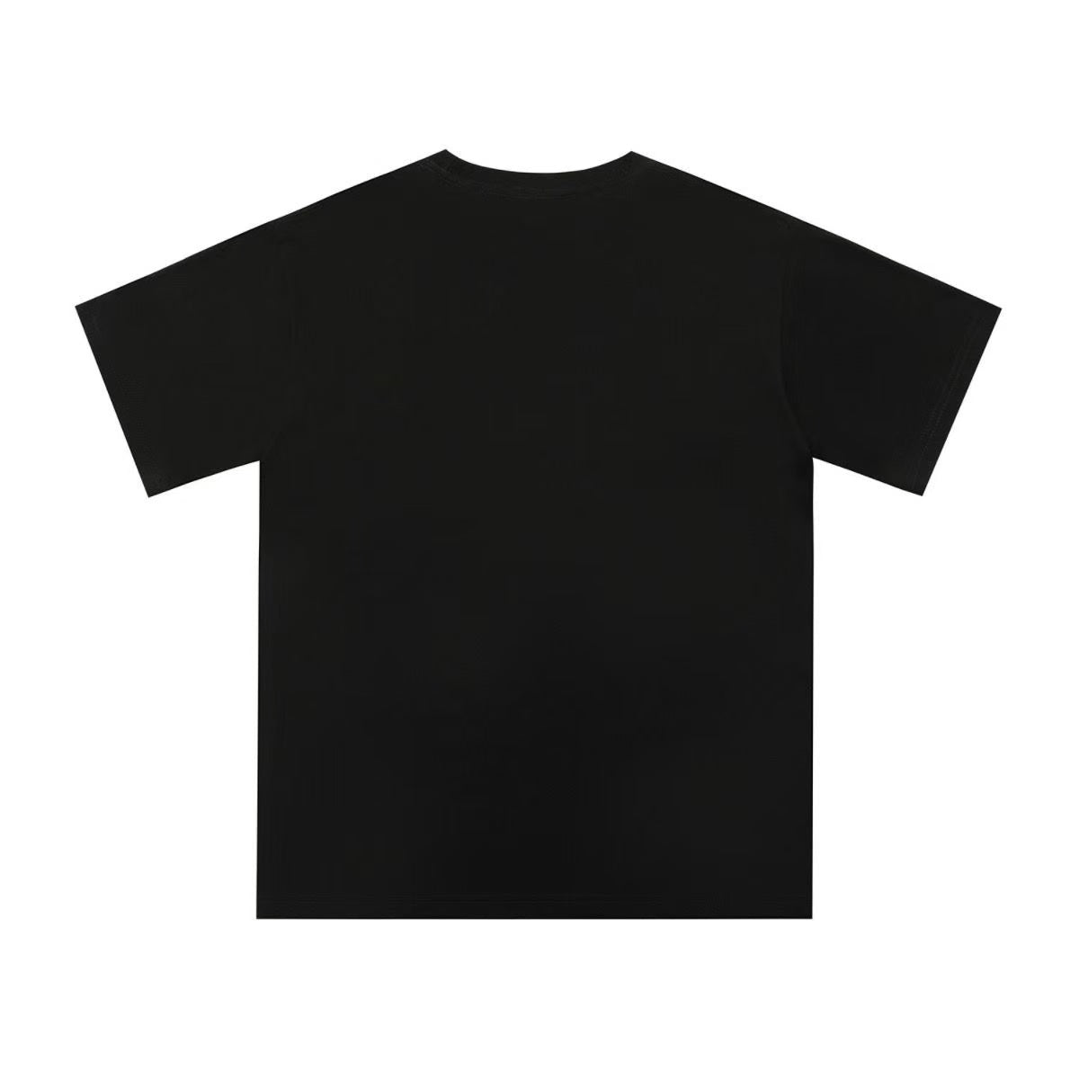 SP5DER WORLDWIDE "RED WEB" LOGO T-SHIRT IN BLACK