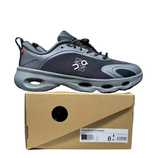 On Low-Top in Black: Stealth Versatility