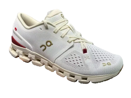 On: Oatmeal/White/Red – Engineered for Warm, Dynamic Contrast