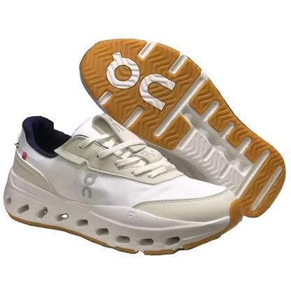 On: White/Blue – Engineered for Coastal Performance