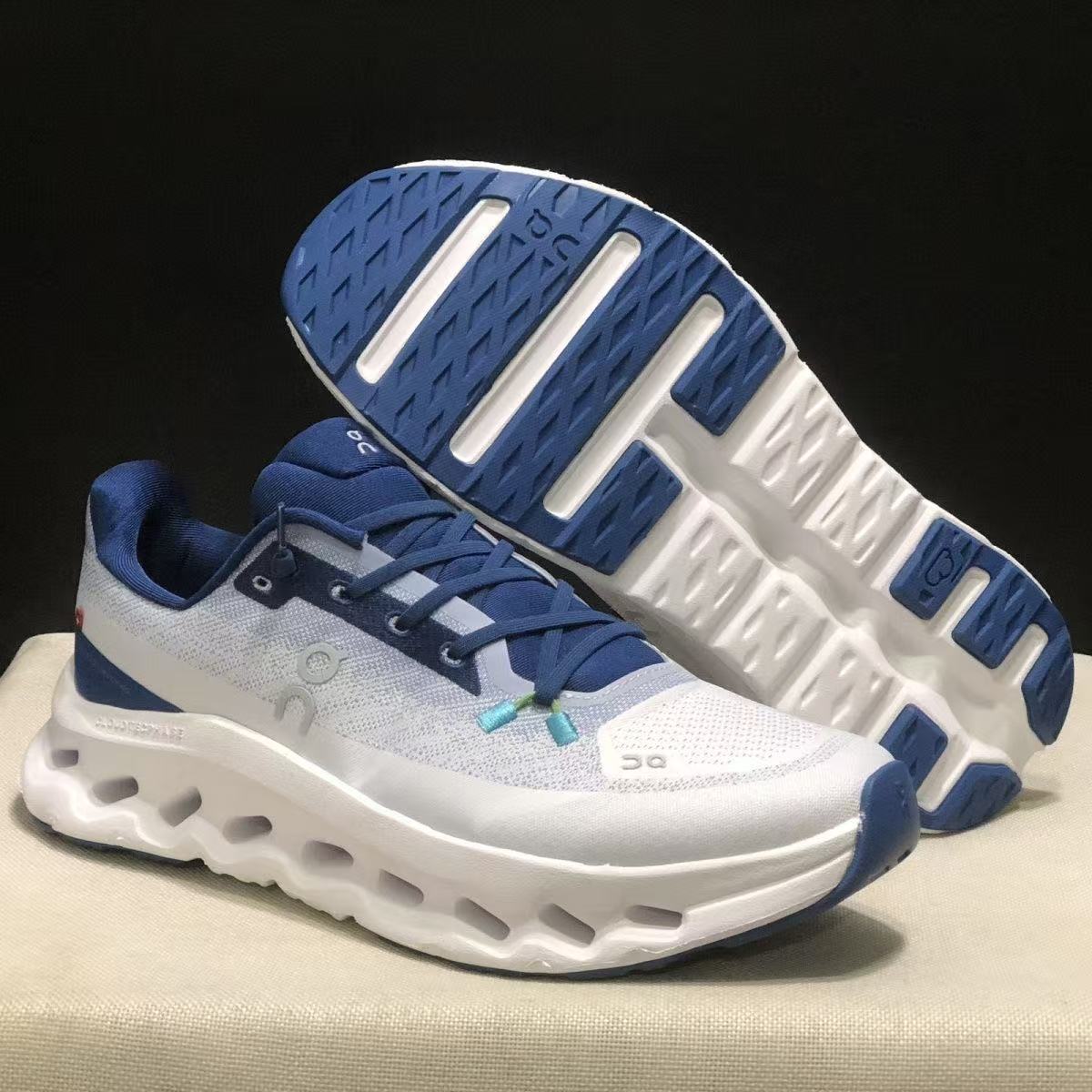 On: Navy/White – Engineered for Nautical Precision