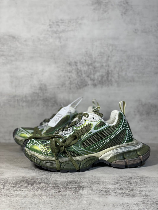 Balenciaga Sneaker in Olive Green: Tactical Avant-Garde