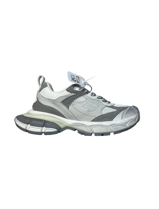 Balenciaga Sneaker in White/Grey: Sculpted Minimalism
