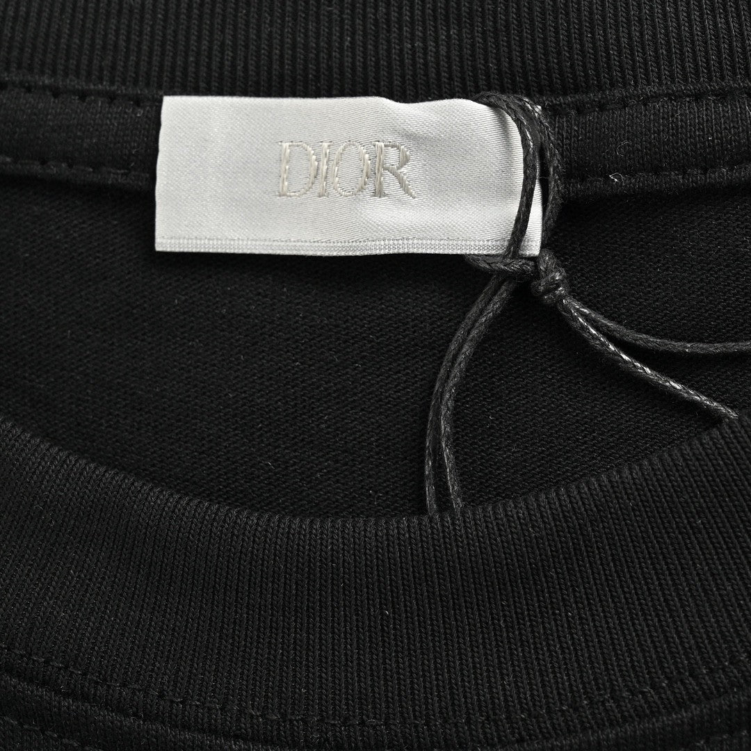 DIOR STAR GRAPHIC T-SHIRT BLACK