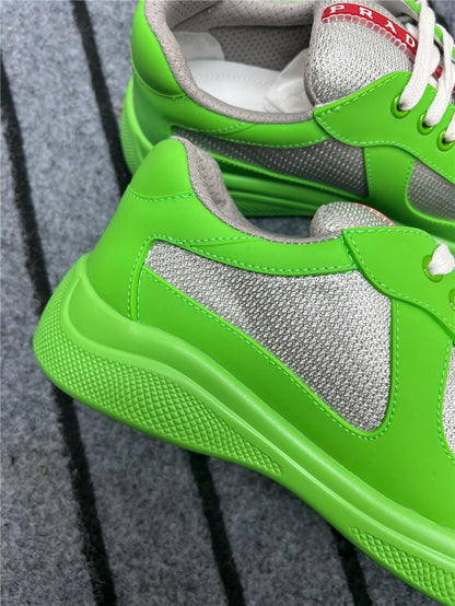 PRADA AMERICA'S CUP SOFT RUBBER APPLE GREEN SILVER