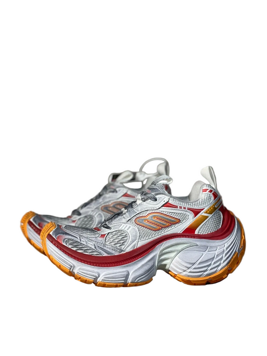 Balenciaga 10XL Sneaker in Tangerine/Red: Hyper-Scale Ignition