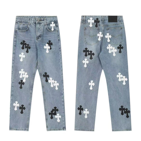 CHROME HEARTS GRAILED JEANS