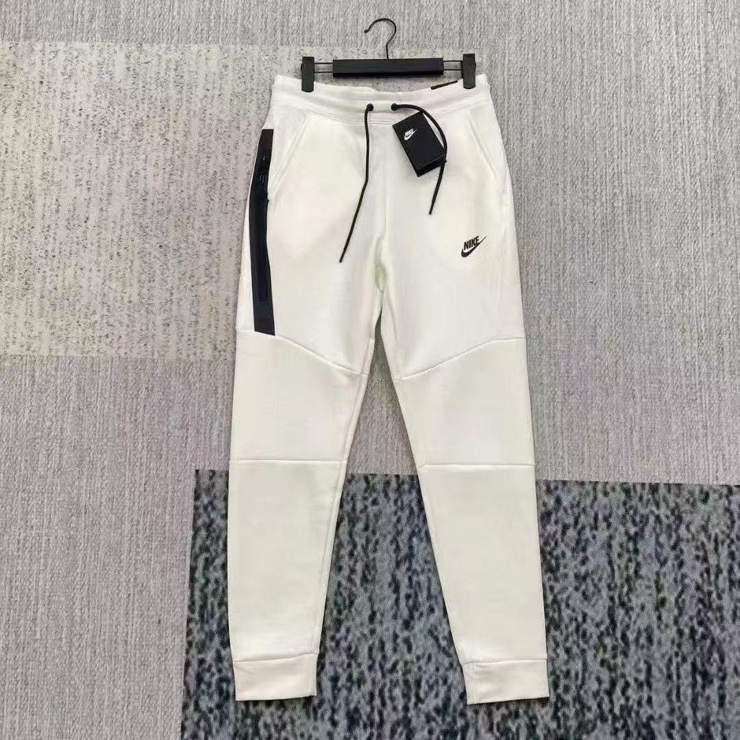 NIKE TECH FLEECE PANTS x WHITE/GREY