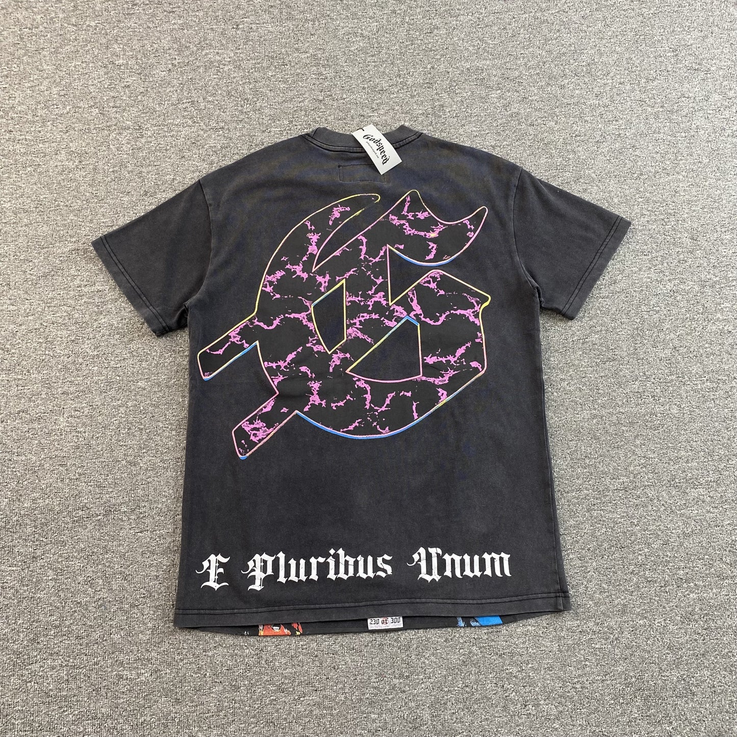 GODSPEED ROCK DREAMS T-SHIRT WASHED BLACK