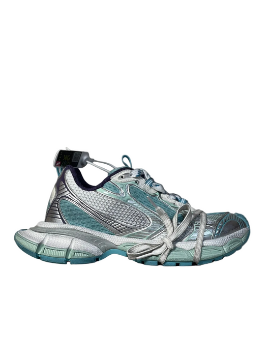 Balenciaga Sneaker in Grey/Green: Urban Terrain