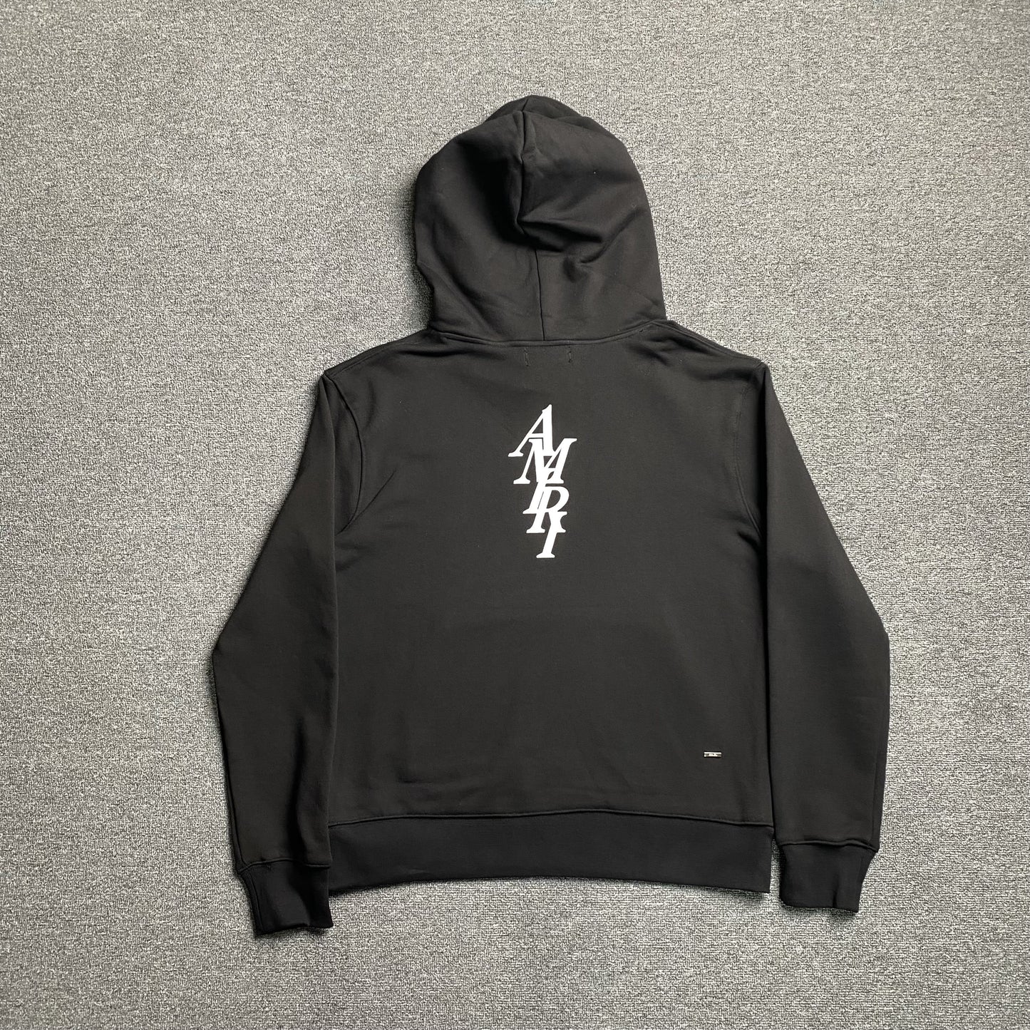 AMIRI LETTER LOGO HOODIE BLACK - Prime Reps
