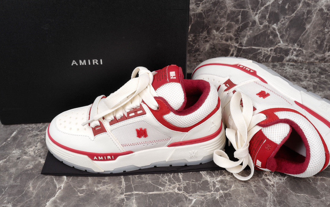 AMIRI MA-1 x WHITE RED - Prime Reps
