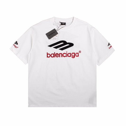BALENCIAGA LOGO GRAPHIC T-SHIRT WHITE - Prime Reps