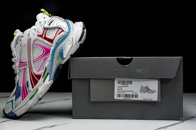 BALENCIAGA RUNNER x WHITE MULTICOLOR - Prime Reps