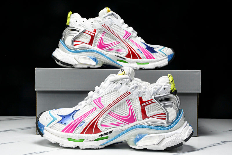 BALENCIAGA RUNNER x WHITE MULTICOLOR - Prime Reps