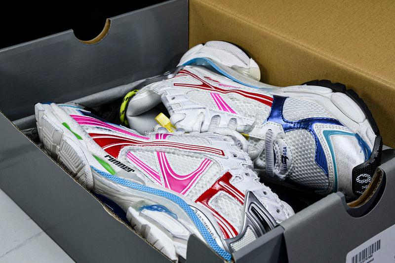 BALENCIAGA RUNNER x WHITE MULTICOLOR - Prime Reps