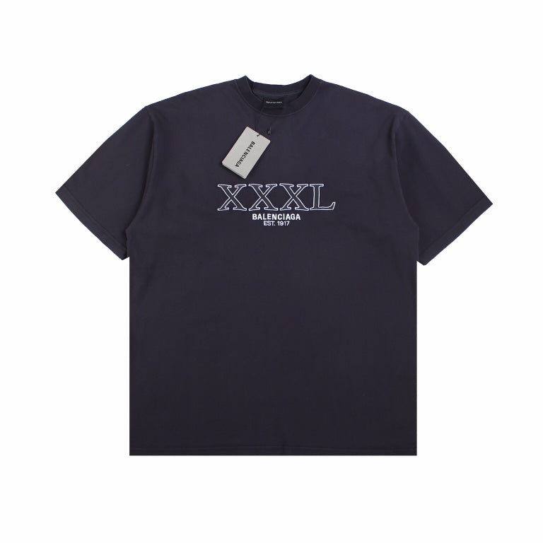 BALENCIAGA XXXL LOGO T-SHIRT BLACK - Prime Reps