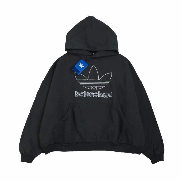 BALENCIAGA x ADIDAS HOODIE BLACK - Prime Reps
