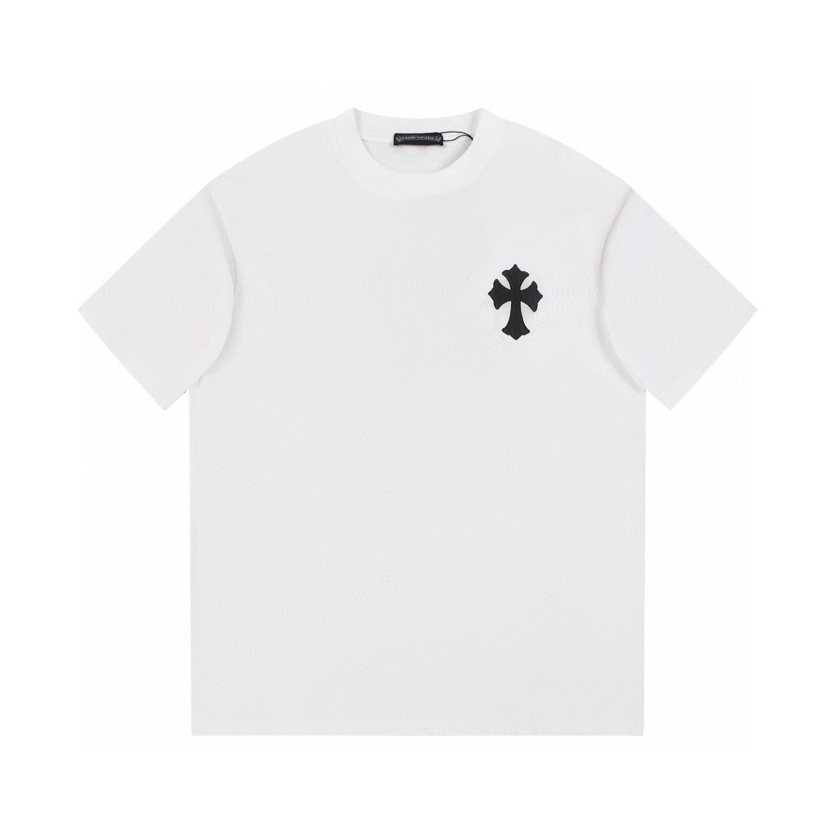 CHROME HEARTS BLACK CROSS T-SHIRT WHITE - Prime Reps