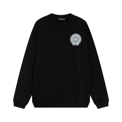 CHROME HEARTS HORSE SHOE LOGO SWEATSHIRT BLACK - Prime reps