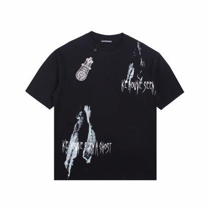 CHROME HEARTS KIDS SEE GHOSTS T-SHIRT BLACK - Prime Reps