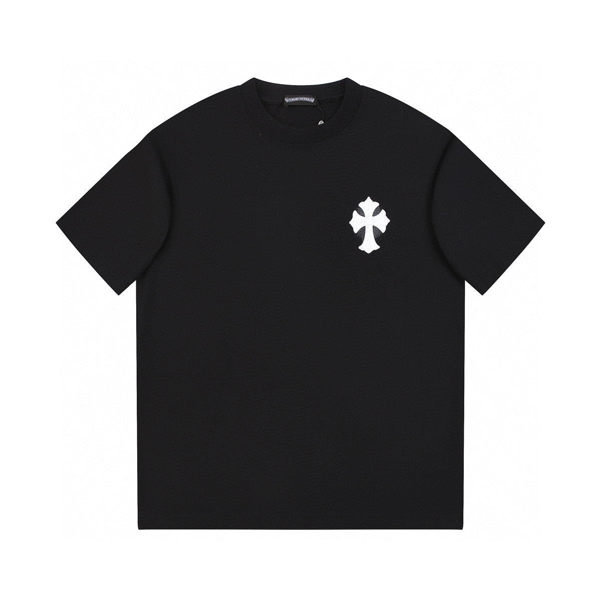 CHROME HEARTS WHITE CROSS T-SHIRT BLACK - Prime Reps