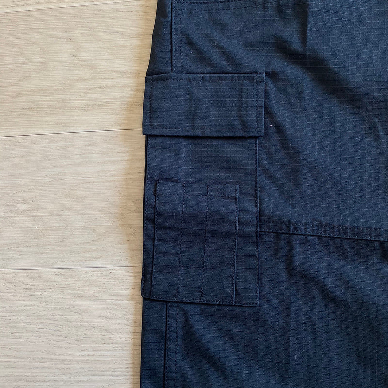 CORTEIZ ALCATRAZ CARGO PANTS BLACK/WHITE - Prime Reps