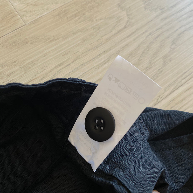 CORTEIZ ALCATRAZ CARGO PANTS BLACK/WHITE - Prime Reps