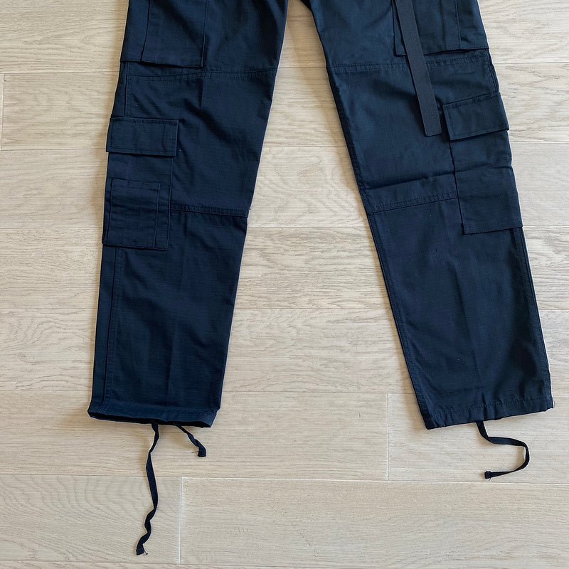 CORTEIZ ALCATRAZ GUERRILAZ CARGO PANTS BLACK - Prime Reps