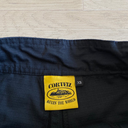 CORTEIZ ALCATRAZ GUERRILAZ CARGO PANTS BLACK - Prime Reps