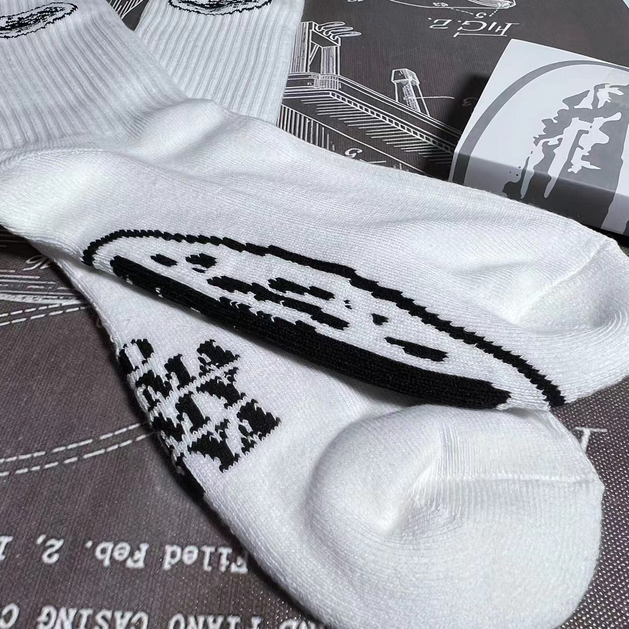 CORTEIZ ALCATRAZ SOCKS WHITE - Prime Reps