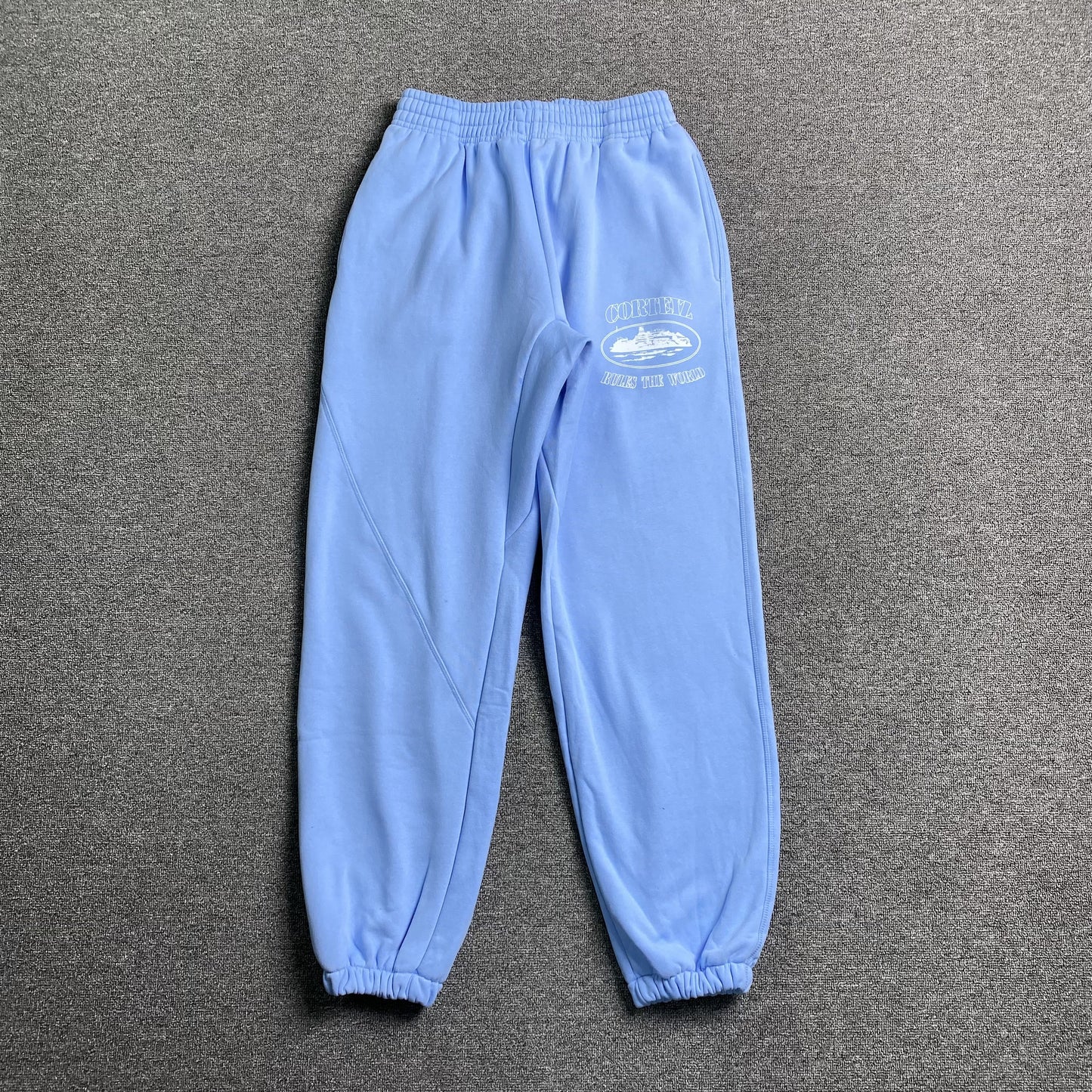 CORTEIZ ALCATRAZ SWEATPANTS BABY BLU - Prime Reps