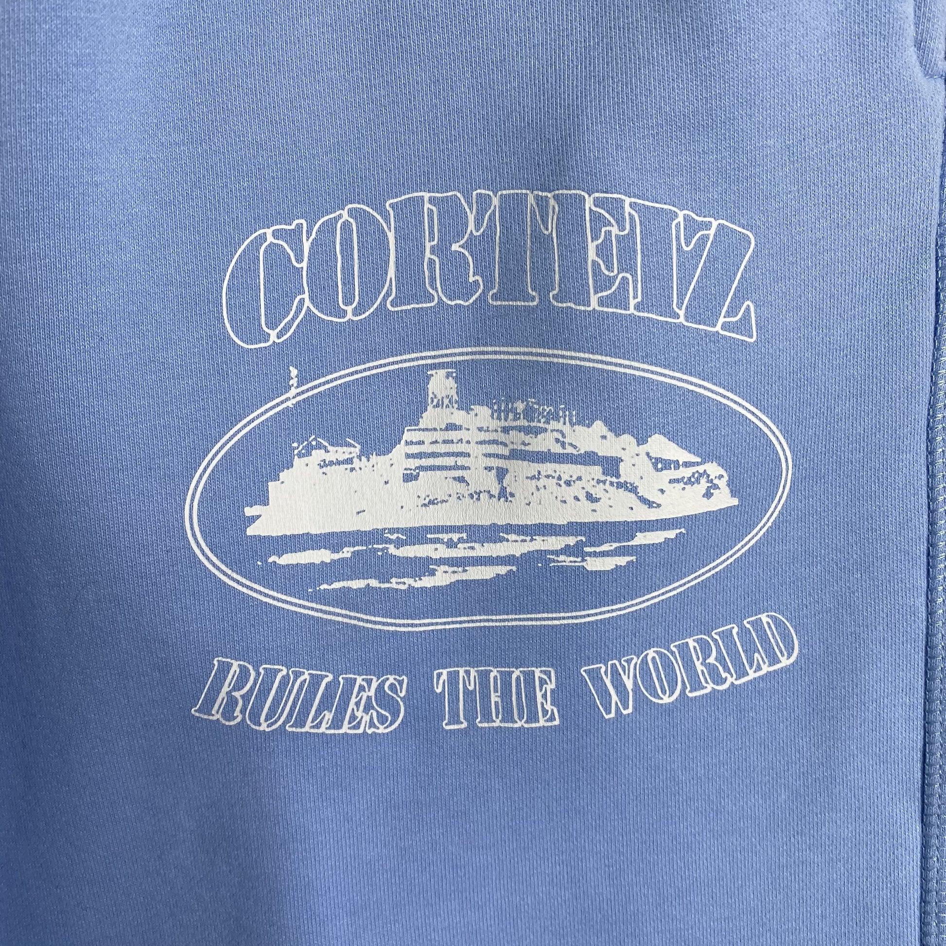 CORTEIZ ALCATRAZ SWEATPANTS BABY BLU - Prime Reps