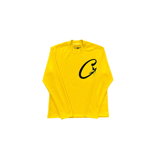 CORTEIZ ALCATRAZ WAFFLE LONGSLEEVE YELLOW - Prime Reps