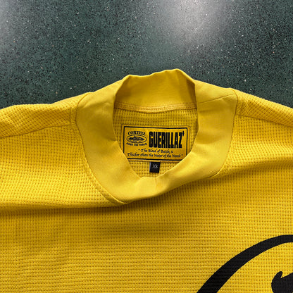 CORTEIZ ALCATRAZ WAFFLE LONGSLEEVE YELLOW - Prime Reps