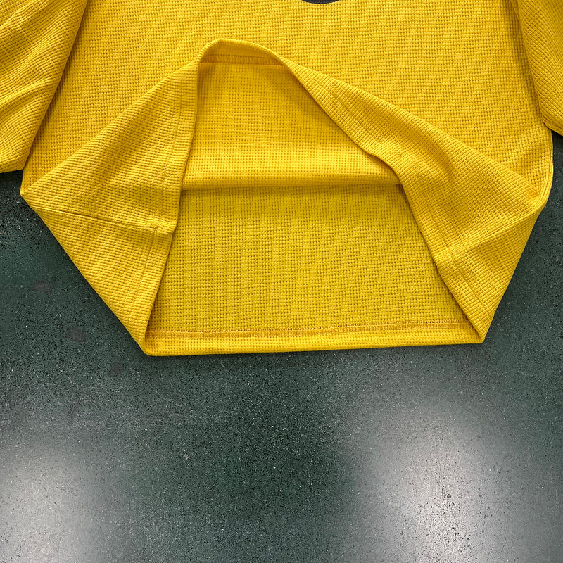 CORTEIZ ALCATRAZ WAFFLE LONGSLEEVE YELLOW - Prime Reps