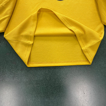 CORTEIZ ALCATRAZ WAFFLE LONGSLEEVE YELLOW - Prime Reps
