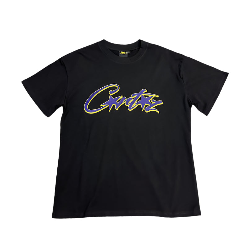 CORTEIZ ALLSTARZ TEE BLACK PURPLE - Prime Reps