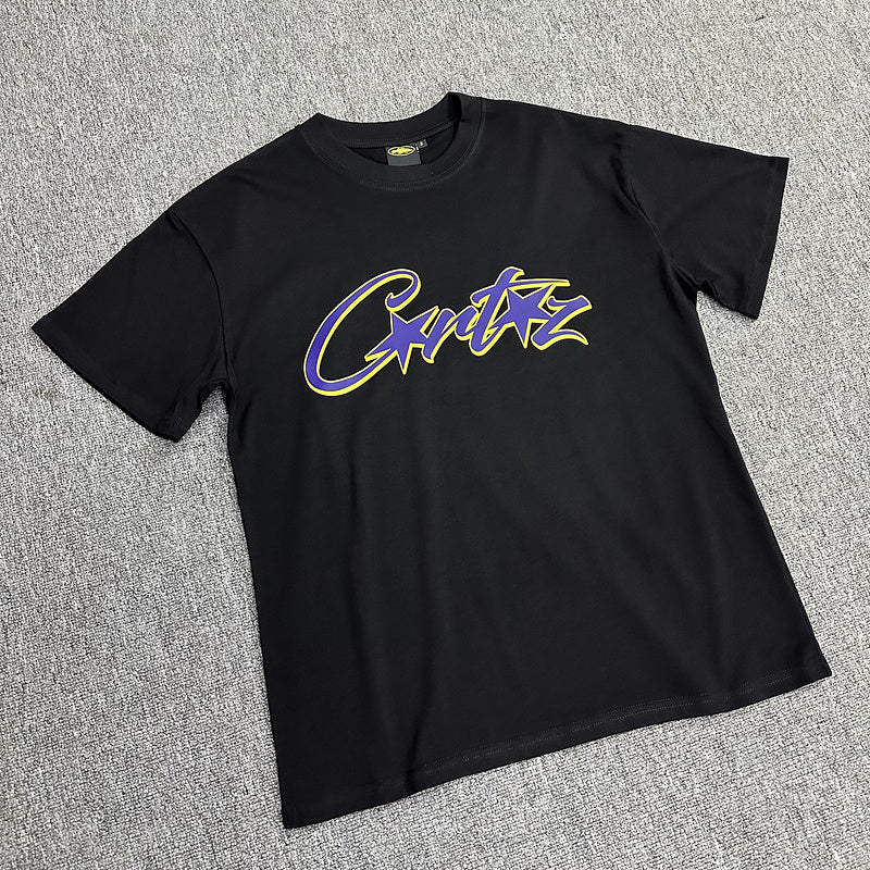 CORTEIZ ALLSTARZ TEE BLACK PURPLE - Prime Reps