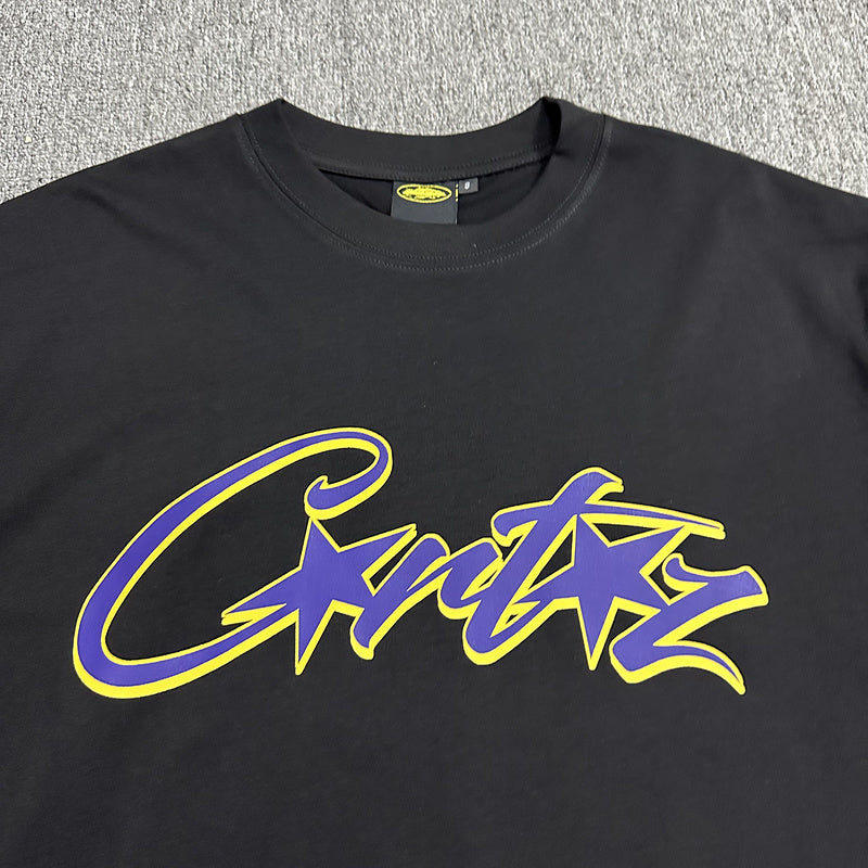 CORTEIZ ALLSTARZ TEE BLACK PURPLE - Prime Reps