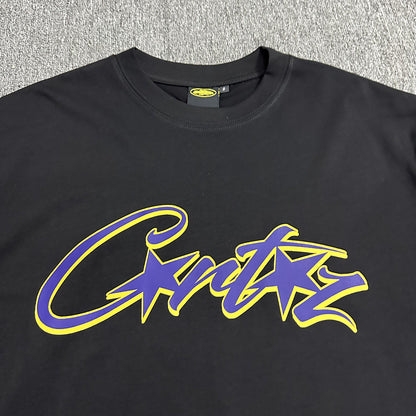 CORTEIZ ALLSTARZ TEE BLACK PURPLE - Prime Reps