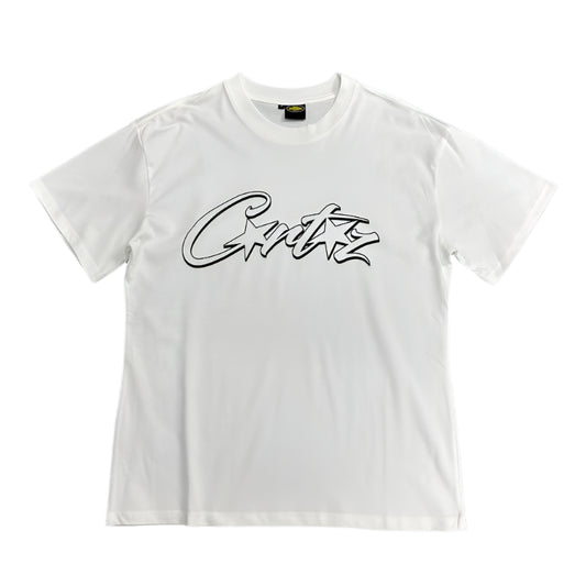 CORTEIZ ALLSTARZ TEE WHITE HOLLOW BLACK - Prime Reps