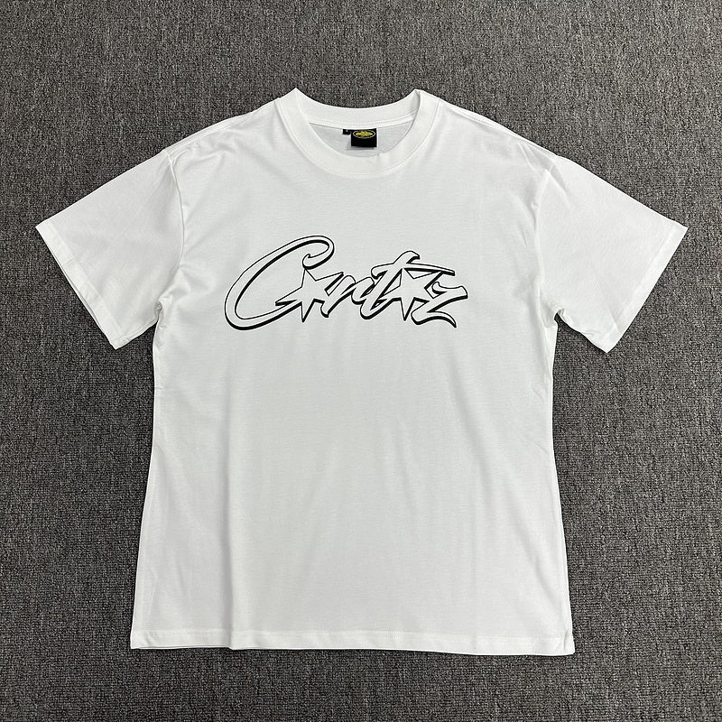 CORTEIZ ALLSTARZ TEE WHITE HOLLOW BLACK - Prime Reps